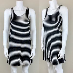 Madewell sleeveless striped dress